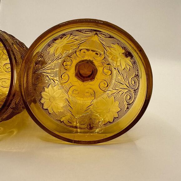 Vintage Indiana Glass Fairy Lamp Tiara Chantilly - Picture 4 of 5